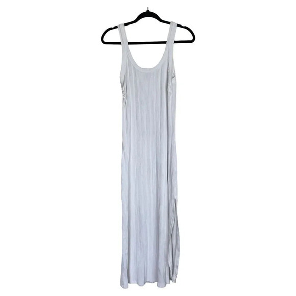 VITAMIN A West Organic Rib Dress White Size Medium - Picture 4 of 10